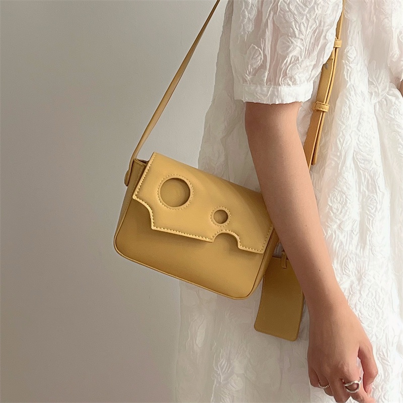 Túi Đeo Chéo Vai Hình Vuông Nhỏ Thiết Kế Hình Phô Mai Dễ Thương Thời Trang 2022 Cho Nữ