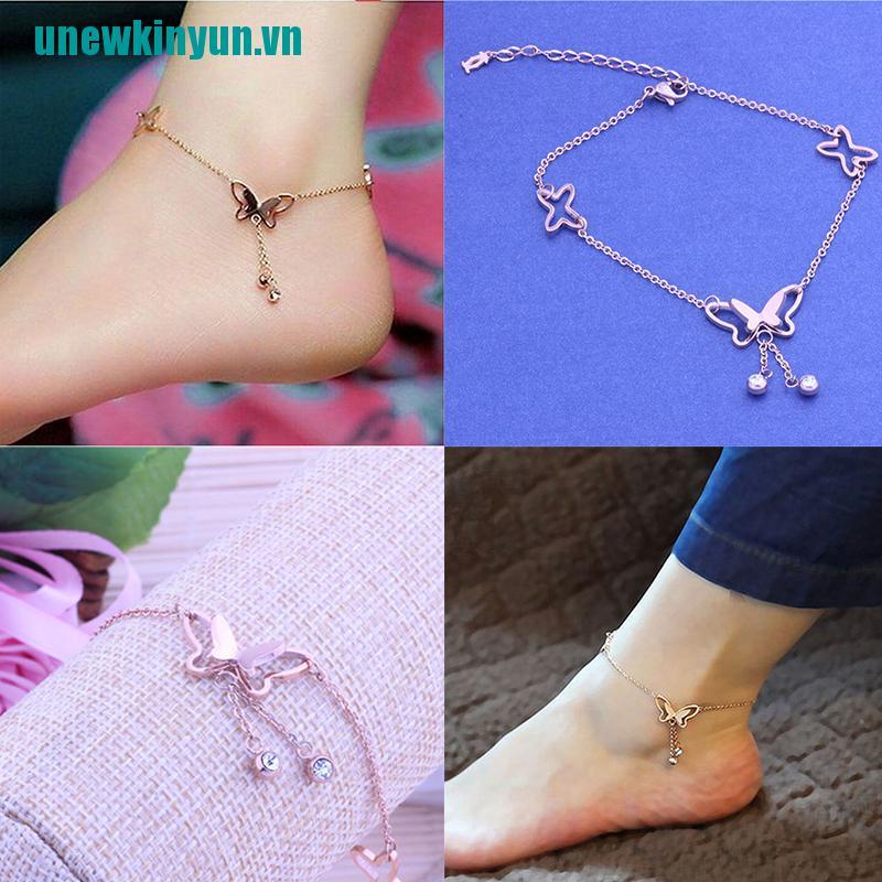 Y●Lắc Chân HợP Kim ĐíNh HìNh BướM Xinh XắN