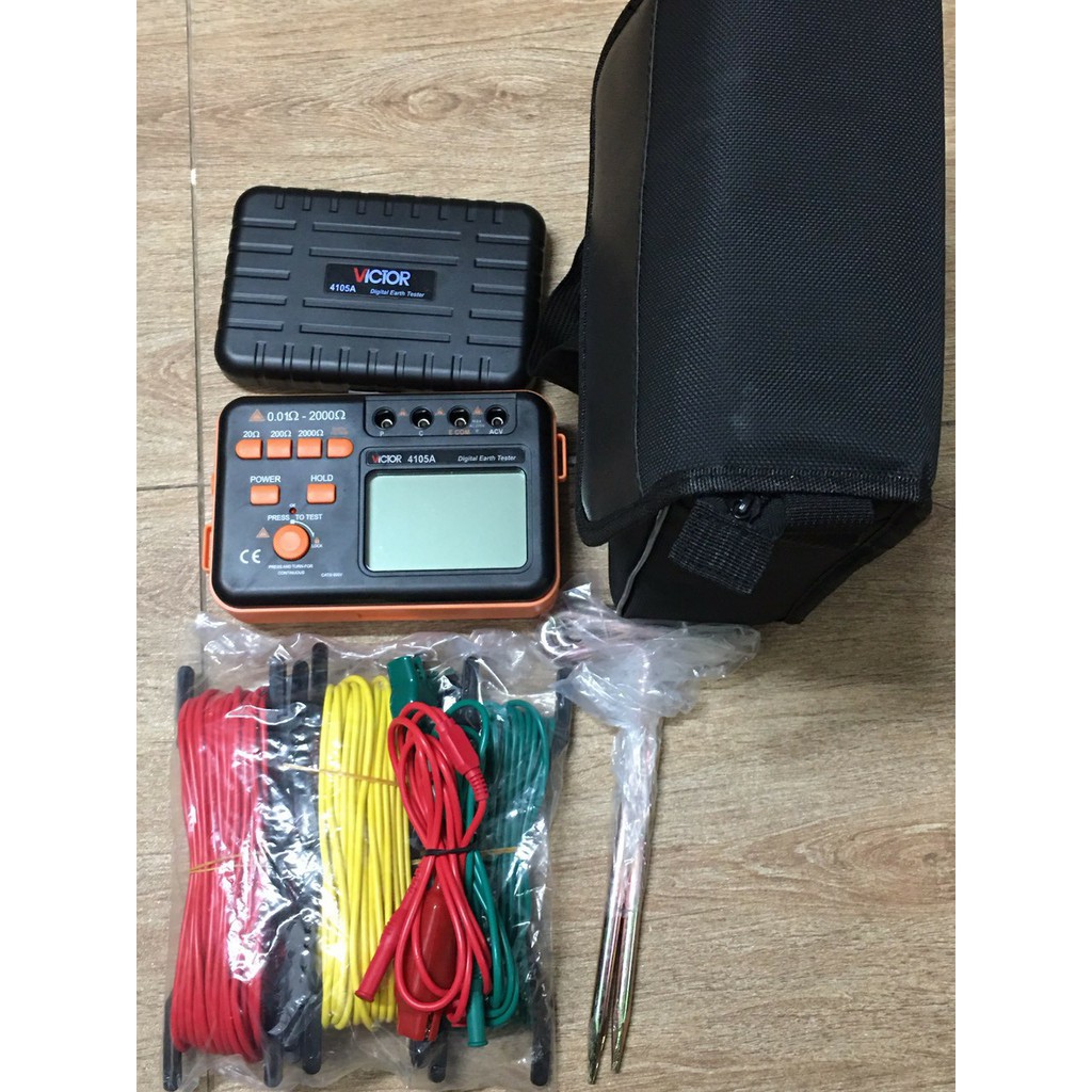 Đồng Hồ Đo Điện Trở Đất VICTOR 4105A