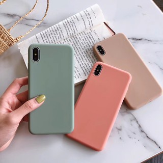 [ FREESHIP TỪ 50K TOÀN QUỐC ] Ốp lưng Iphone trơn màu không logo 2