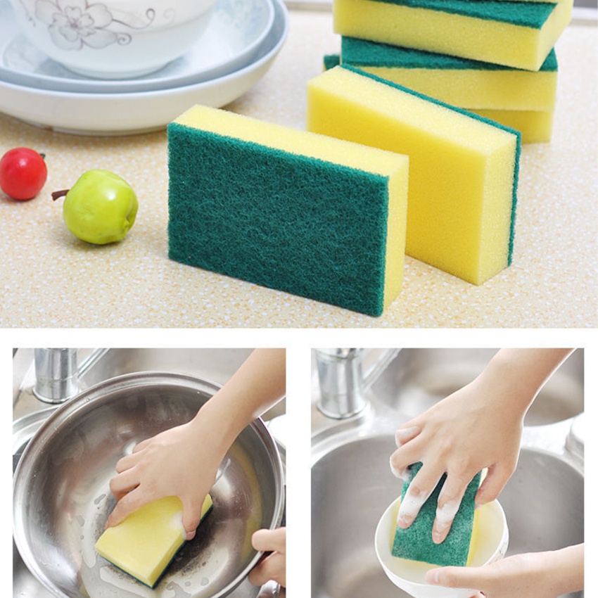 Set 20 Miếng Bọt Biển nano Rửa Chén Tiện Lợi