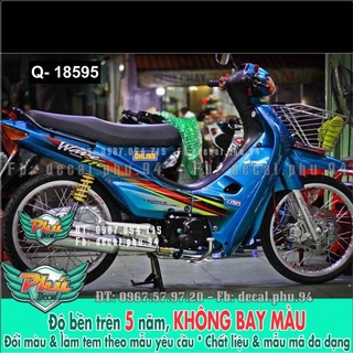 Tem rời wave nhỏ xanh ngọc B -1