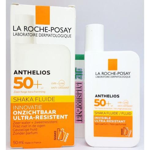 [Mã 55FMCGSALE1 giảm 10% đơn 250K] Kem Chống Nắng La Roche-Posay Anthelios Shaka Fluid SPF 50+ _ Không Nhờn Rít (50ml)