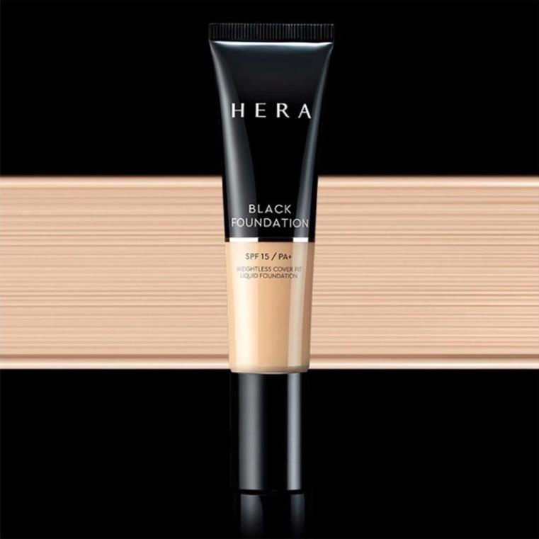 Tuýp kem nền Hera Black Foundation SPF 15 PA+ 10ml - Chính hãng LG