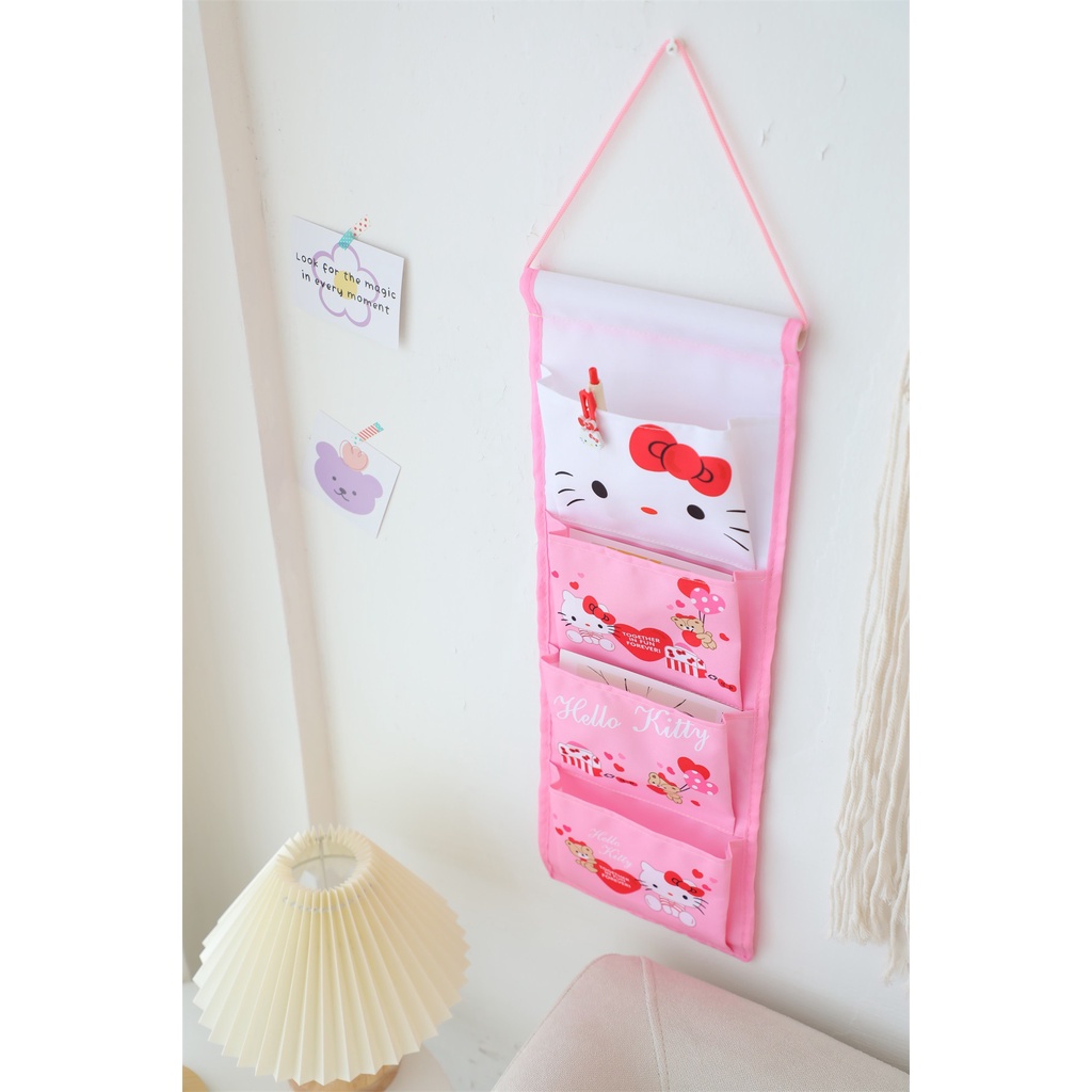 Túi Đựng Đồ Treo Tường Họa Tiết Hoạt Hình Dễ Thương