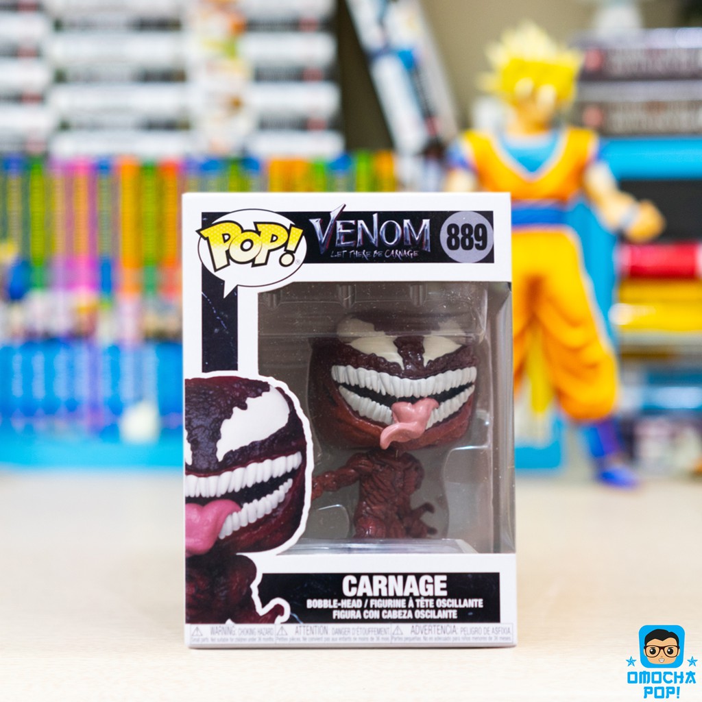 Mô Hình Chính Hãng Funko Pop Marvel: Venom 2 Let There Be Carnage - Carnage 889