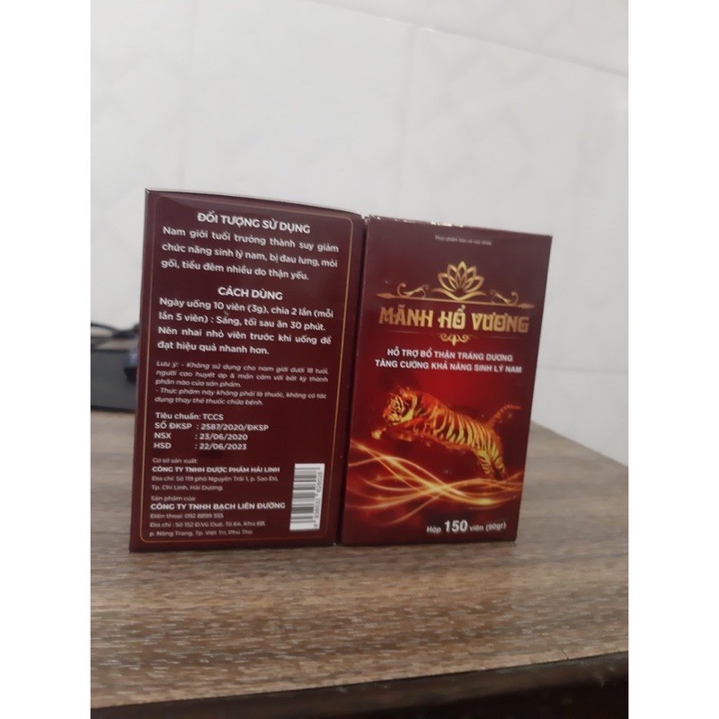 [CHÍNH HÃNG] Viên Uống Sinh Lý Nam Mãnh Hổ Vương Bổ Giúp Thận Tráng Dương, Tăng Cường Sinh Lực | BigBuy360 - bigbuy360.vn