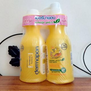 Cặp sữa tắm Dermapon 480ml+400ml Thái Lan