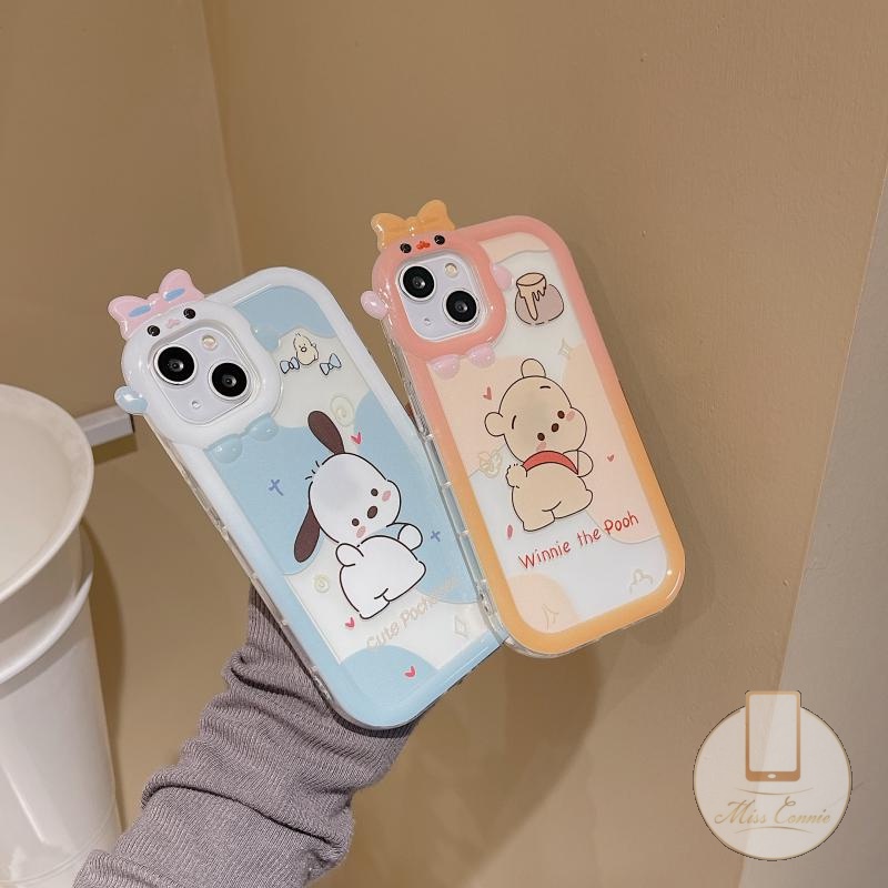 Ốp Điện Thoại Mềm Chống Sốc Hình Gấu Pooh 3D Cho Redmi 9T 10A 9 10 A1 A1 + 9C 9C Nf 9A 10C Note 11 Pro + 10 9 8