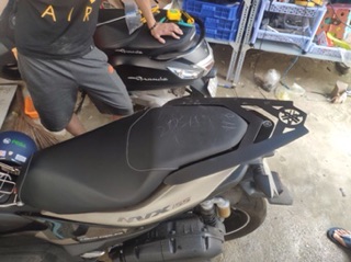 Độ tay dắt Thép 6 li cực chắc cho NVX