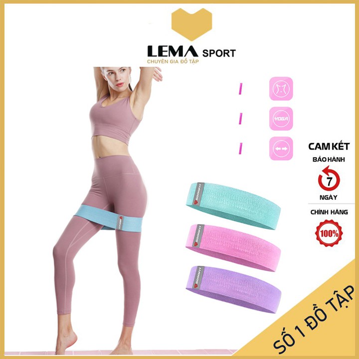 SET 3 dây tập gym, tập mông mini band GoodFit GF914MB _LEMA SPORT