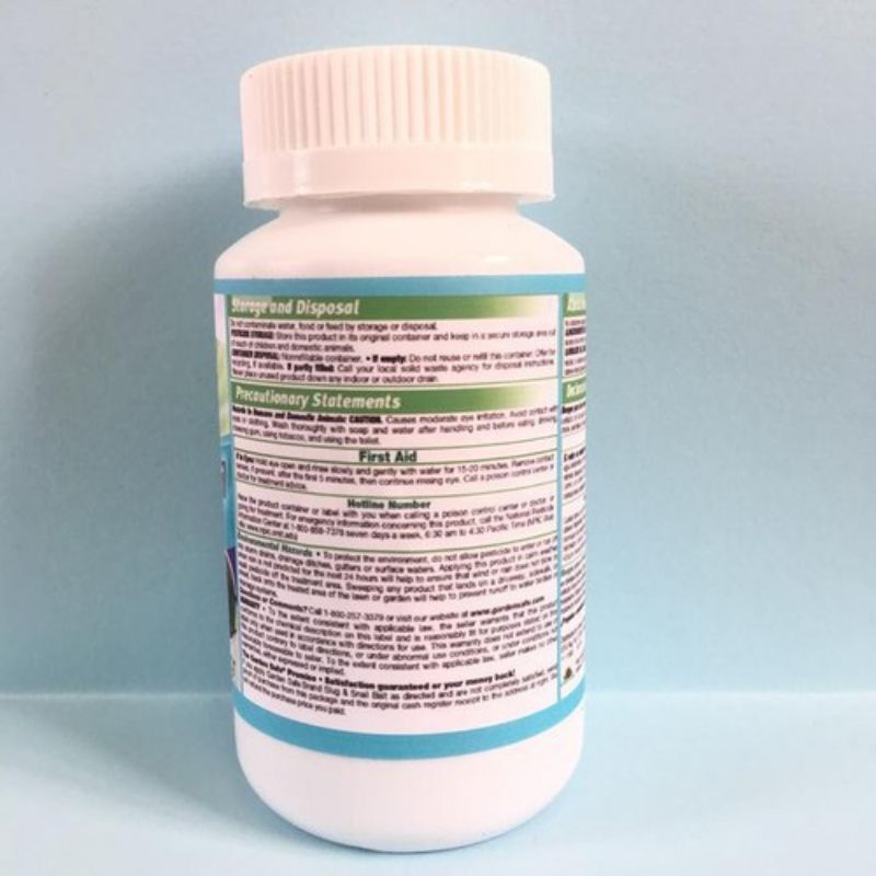 BẢ DIỆT ỐC SÊN, SÊN NHỚT CỦA MỸ SLUG & SNAIL LỌ 100G