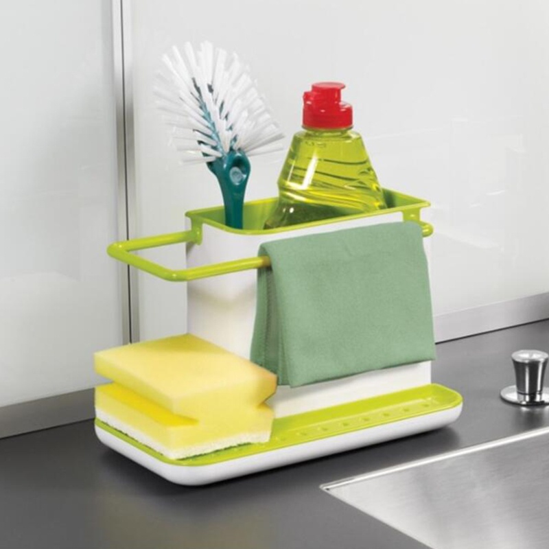 Giá Đỡ Đựng Mút Rửa Chén Có Thể Tháo Rời Tiện Lợi Dành Cho Bồn Rửa Nhà Bếp