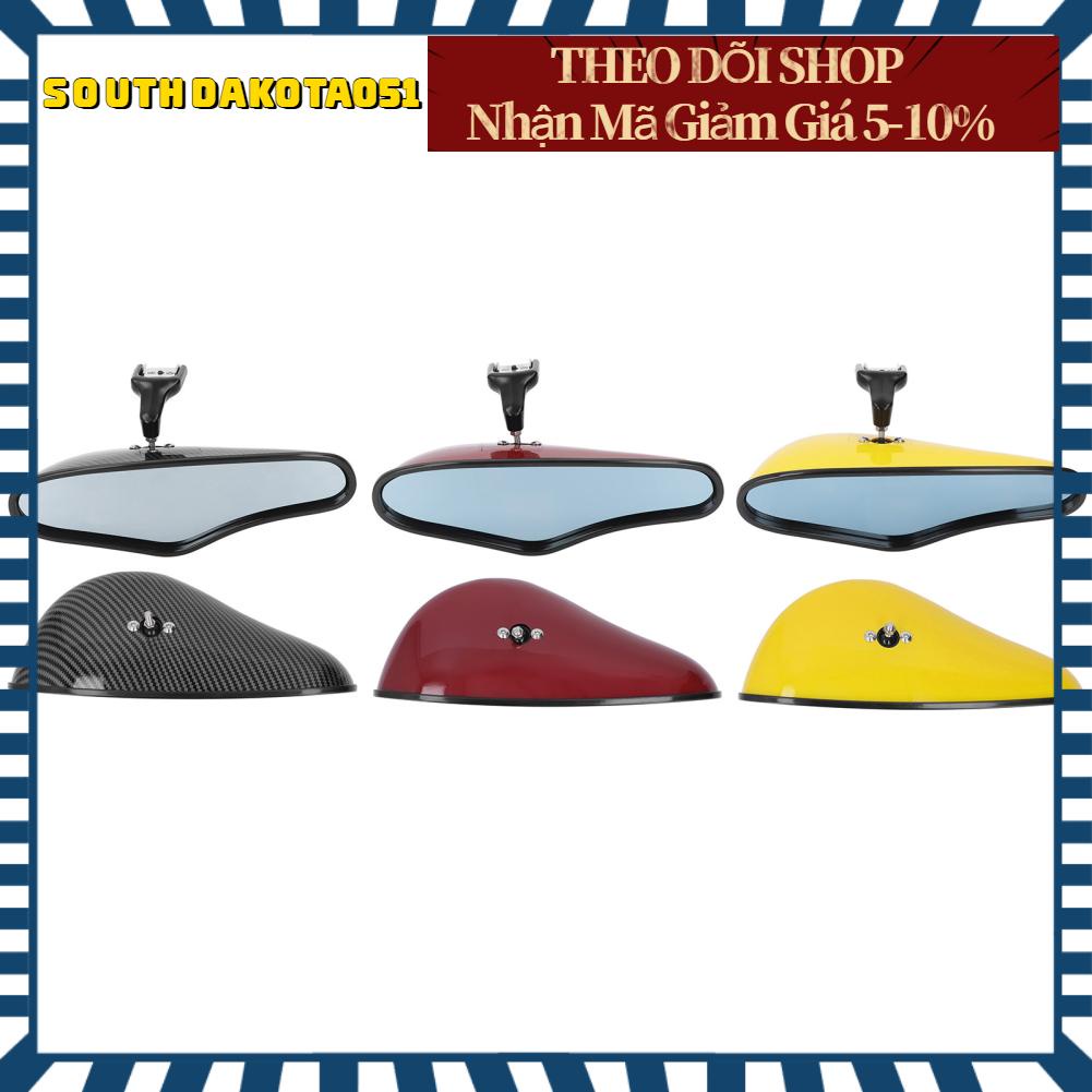 Kính Chiếu Hậu Góc Rộng Màu Xanh Dương Chống Lóa Cho Nội Thất Xe Hơi