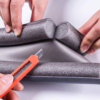 Nẹp xốp bịt đáy cửa nhiệt chống bụi côn trùng