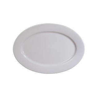 Đĩa xoài cạn sứ trắng bát tràng