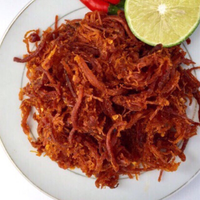 1kg khô bò loại ngon (heo giả bò) có chứng nhận VSATTP