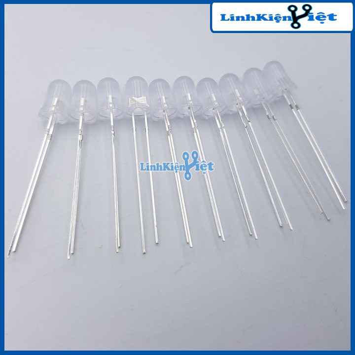 Led Đục 5mm Gói 1000 Bóng -Chân Dài (Ánh Sáng Dịu)
