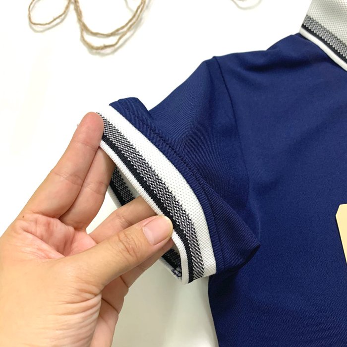 Áo thun POLO nam cổ bẻ vải Cá Sấu Thái cao cấp 6 màu phối viền đẹp