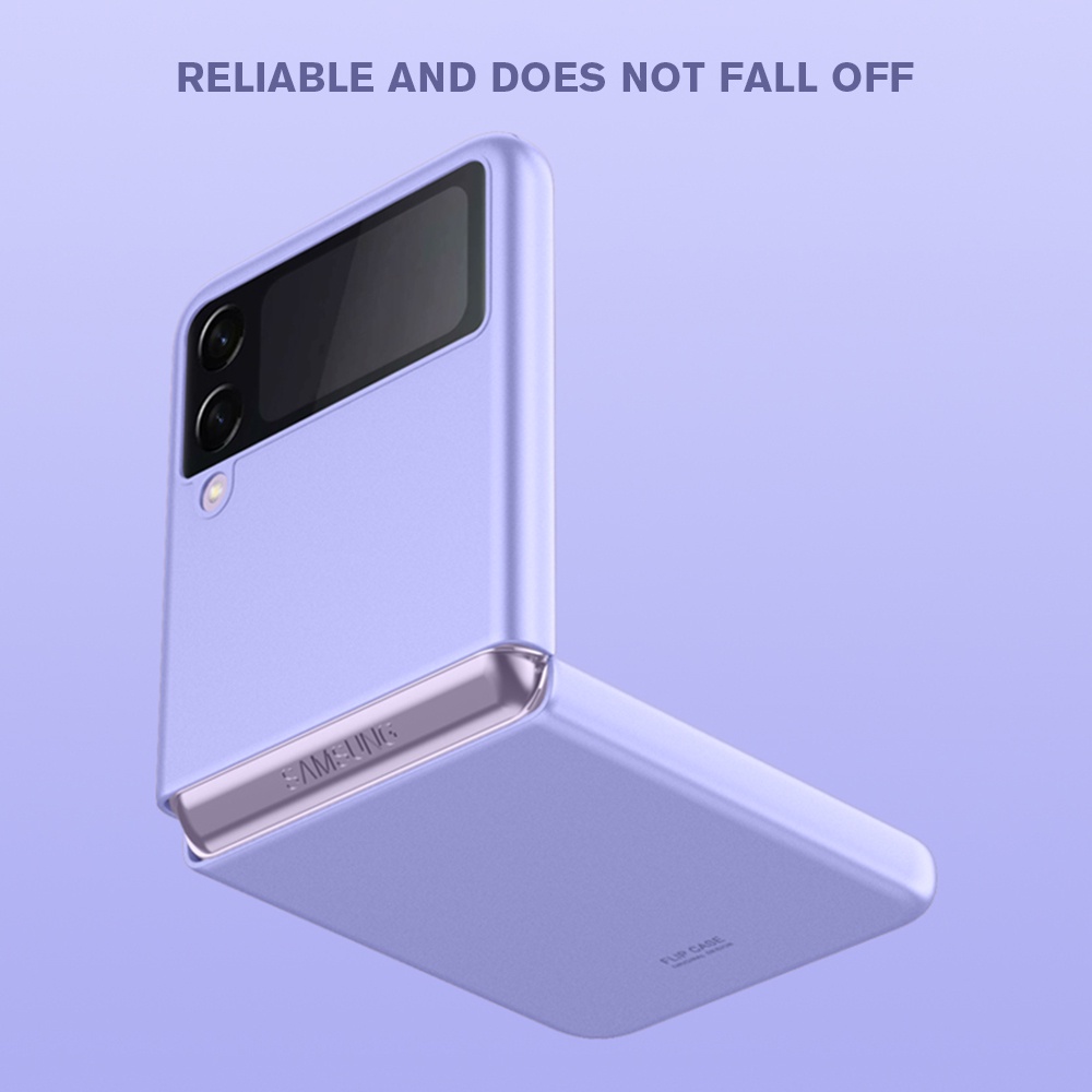 Ốp lưng nhựa cứng nhám siêu mrong chống sốc bảo vệ cho Samsung Galaxy Z Flip3 Flip 3 5G