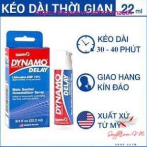 Dynamo delay Chai Xịt ,Chống Xuất Sớm, hàng chính hãng USA