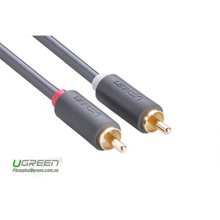 Cáp AV hoa sen 2 đầu RCA dài 2m Ugreen 10518