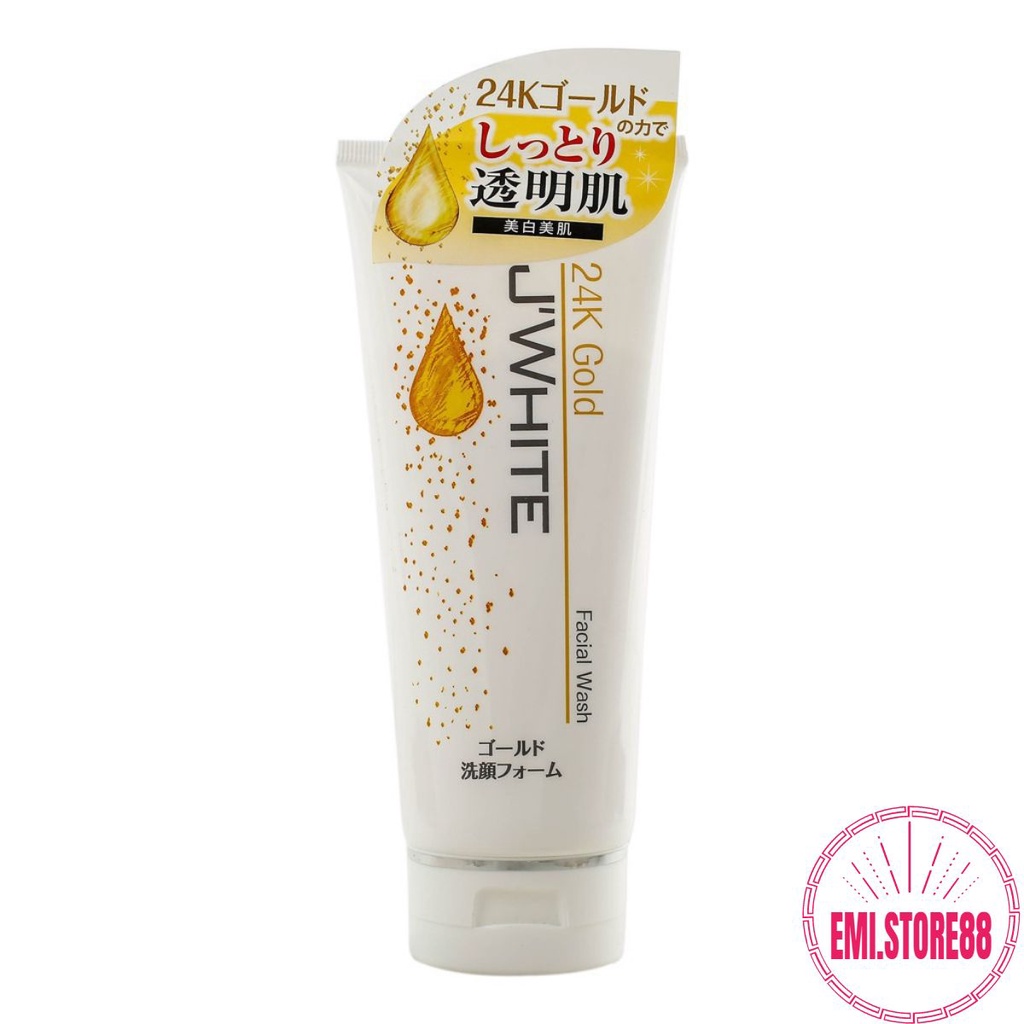 SỮA RỬA MẶT TINH CHẤT VÀNG 24K JWHITE 200g hàng chính hãng