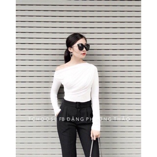 Quần beggy vải kèm ảnh thật 