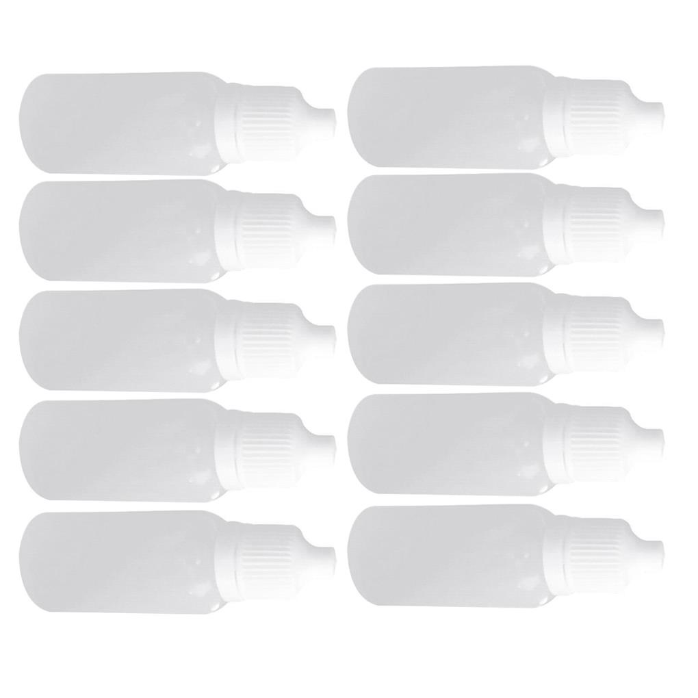 Set 10 Chai Nhựa PE Rỗng Trong Suốt Có Thể Bóp Được