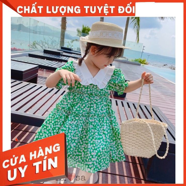 Váy bé gái cưng💕𝑭𝑹𝑬𝑬𝑺𝑯𝑰𝑷💕An toàn cho bé ,May gia công,Đầm cho bé,chính sách đổi trả 3 ngày,vì con bạn là niềm vui