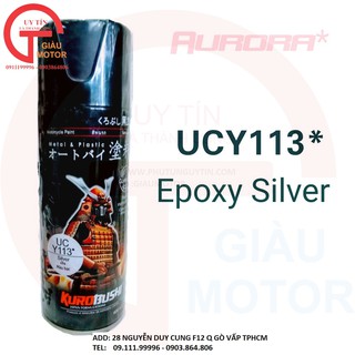Sơn lót màu bạc dành cho xe máy Samurai - UCY113