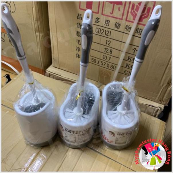 Cọ vệ sinh kèm ống cắm rất gọn gàng cao cấp nhập khẩu