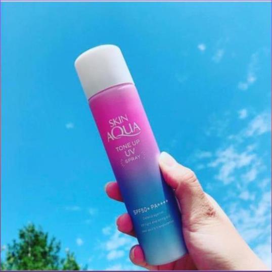 Xịt chống nắng Skin Aqua Tone Up UV Spf50+PA++++ - 70g nâng tông da | BigBuy360 - bigbuy360.vn