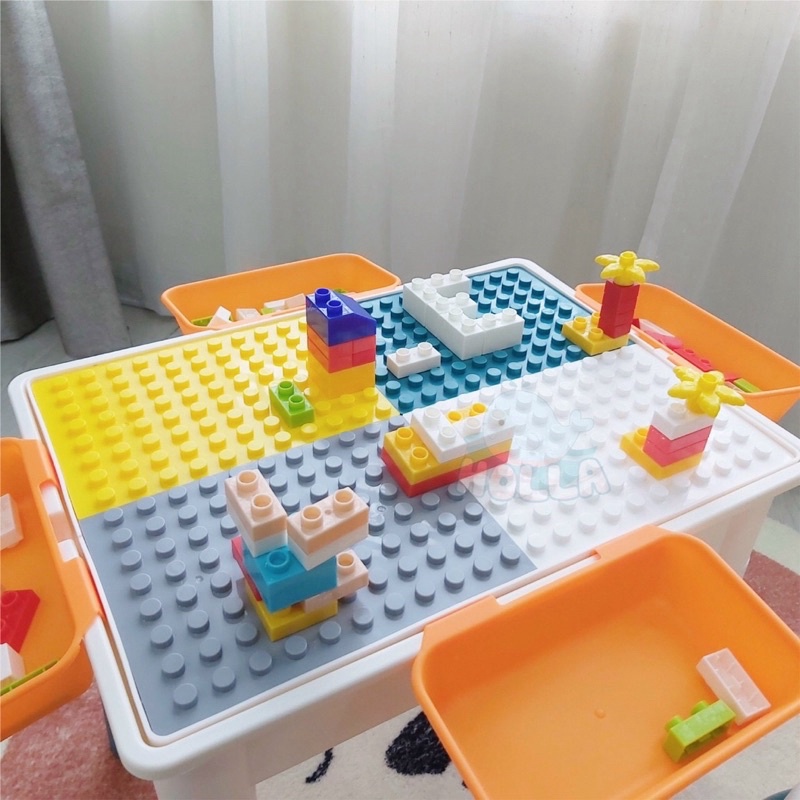Bàn lego đa năng size to Holla cho bé