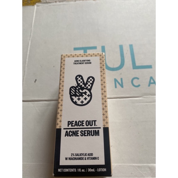Serum giảm mụn PEACE OUT 30ml acne clarifying