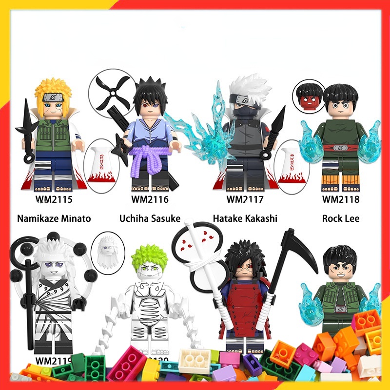 Bộ Đồ Chơi Lắp Ráp Mô Hình Nhân Vật Naruto
