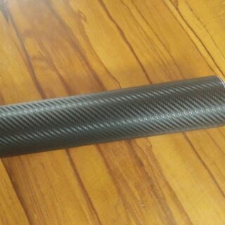 Bộ tem dán xe carbon 3D đen nhám 30x1met