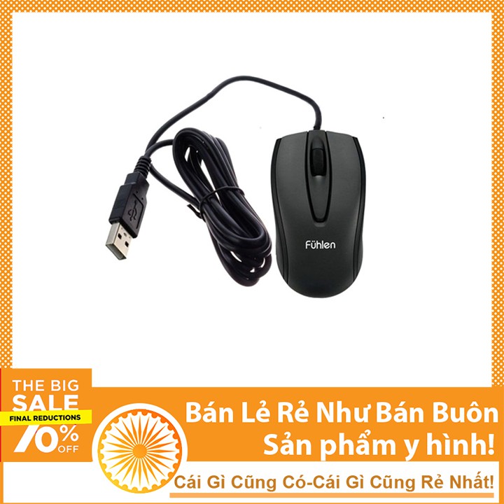 Chuột Có Dây Fuhlen L102 1000DPI Bảo Hành 12 Tháng Siêu Bền