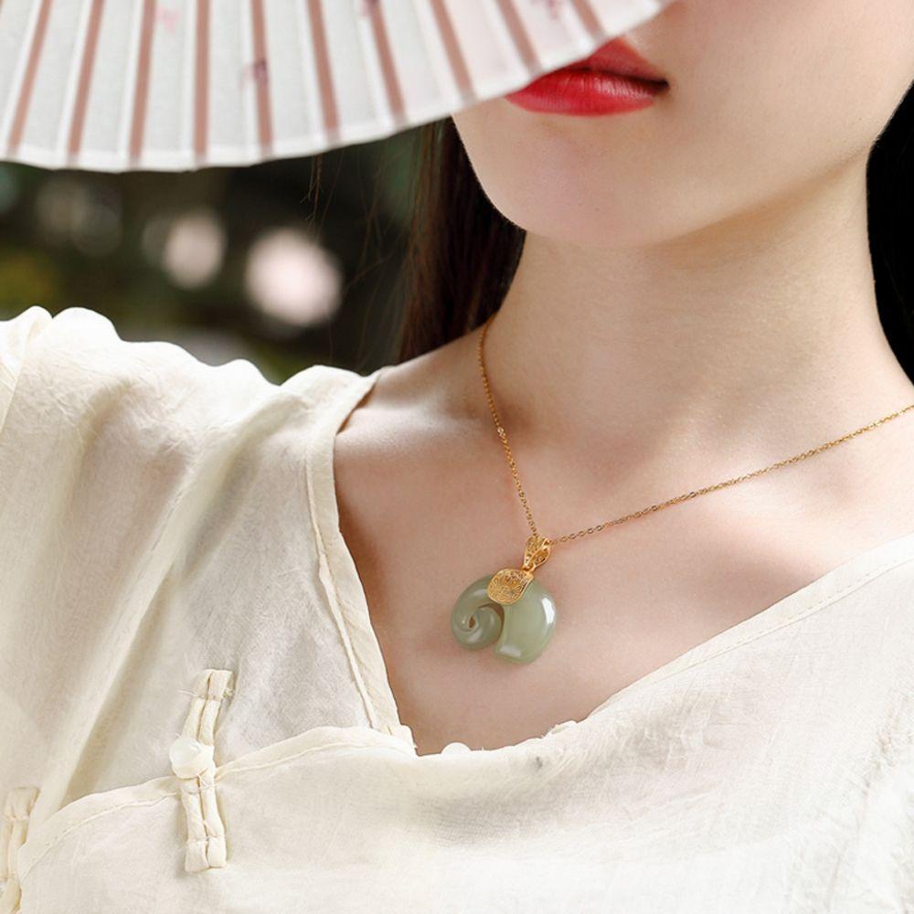 Dây Chuyền Mặt Hình Chú Voi Dễ Thương Phong Cách Hàn Quốc Thời Trang Cho Nữ