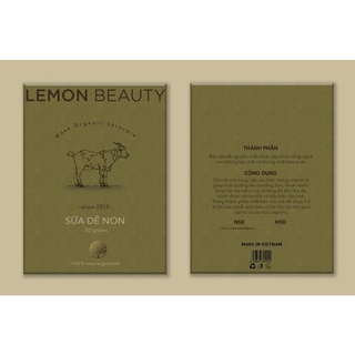 Mặt Nạ Sữa Dê Non