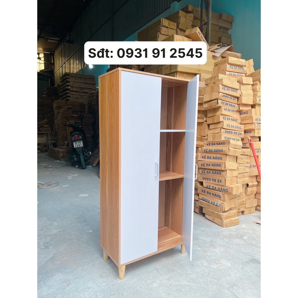 Tủ Đựng Quần Áo Tủ Để Đồ Đa Năng Kệ Gỗ MDF Phong Cách Hiện Đại - H9