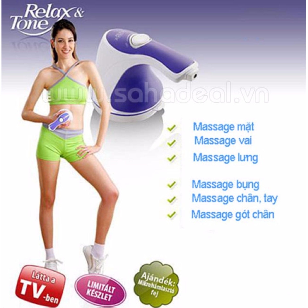 Máy matxa cầm tay Relax & Spin Tone