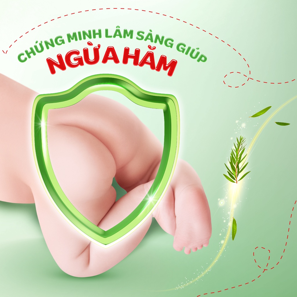 [HUGMAR33B-10% max 60k đơn 400k] Tã dán sơ sinh Huggies Dry S 54 miếng + tặng 6 miếng