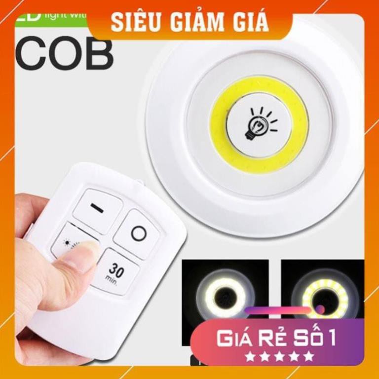 Bộ 3 Đèn Led Thông Minh Không Dây Dán Tường, Trang Trí Phòng Ngủ, Tủ Quần Áo Có Điều Kiển Từ Xa Và Hẹn Giờ