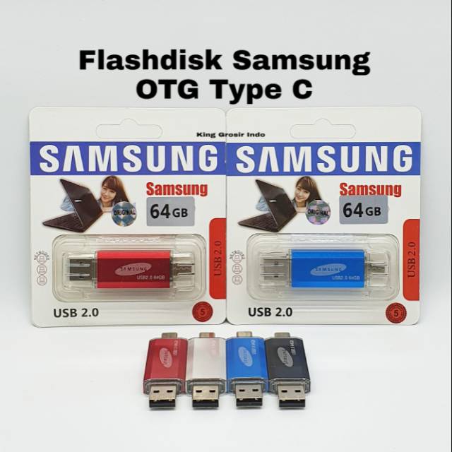 Thẻ Nhớ Flashdisk Samsung Otg Type C 64gb Chính Hãng 100%