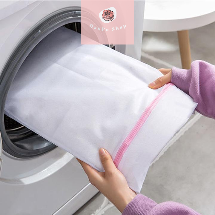 Túi Giặt Đồ Máy Giặt Quần Áo Đồ Lót Túi Lưới Giặt Đồ Không Họa Tiết