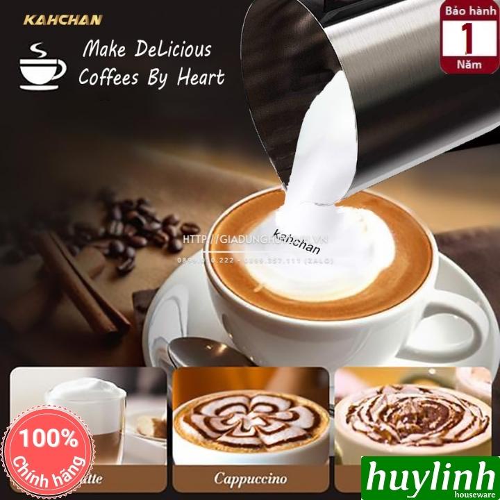 [Mã ELHAMS5 giảm 6% đơn 300K] Máy đánh sữa tạo bọt pha cacao Kahchan EP2198 - 4 chức năng - 600ml