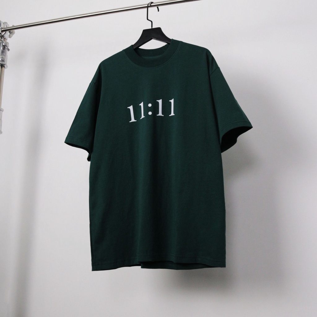 Áo Phông 1:1 Xanh Đặc Biệt Fom Tay Lỡ UNISEX Trẻ Trung - Cotton Mịn Siêu Thấm Hút Mồ Hôi Thoáng Mát