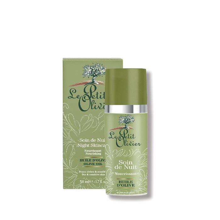 Kem nuôi dưỡng ban đêm chiết xuất dầu Olive Le Petit Olivier 50ML