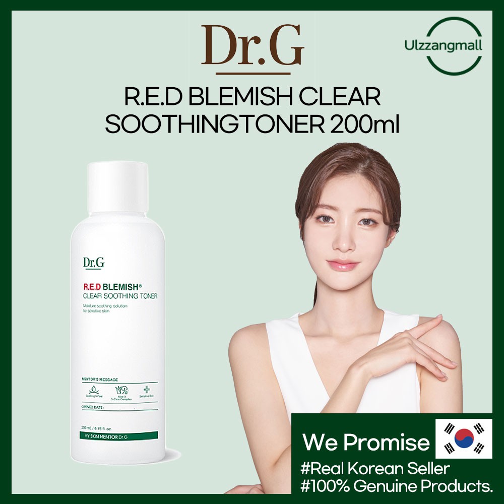 DR.G (Hàng Mới Về) Nước Hoa Hồng Dr.G.D Làm Mịn Da 200ml